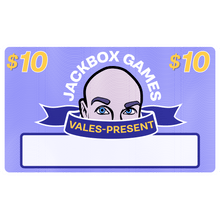 Jackbox Games Gift Card - $10 USD