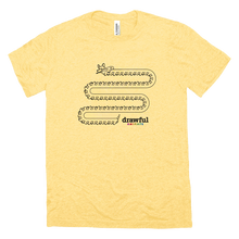 Camiseta de tres tejidos de corgi de Drawful Animate