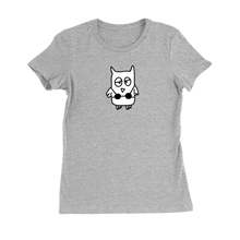 Camiseta para mujer de búho sexy de Drawful