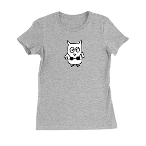 Camiseta para mujer de búho sexy de Drawful